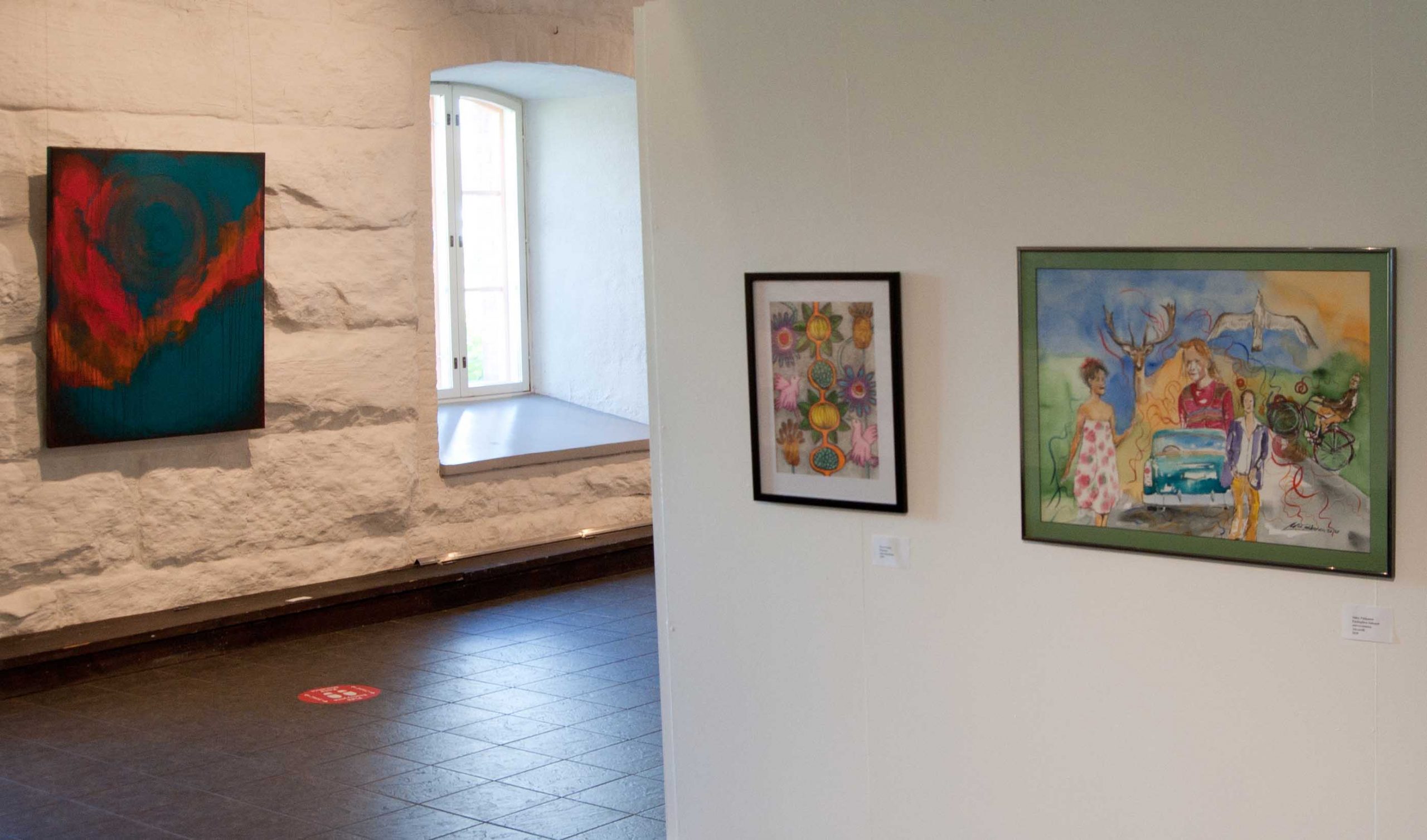 Keuruun museossa 10.7-29.8.2020 Keuruun taiteilijaseuran 55. vuosinäyttely kuraattorina toimi Kuvataiteilija Pirjeta Brander