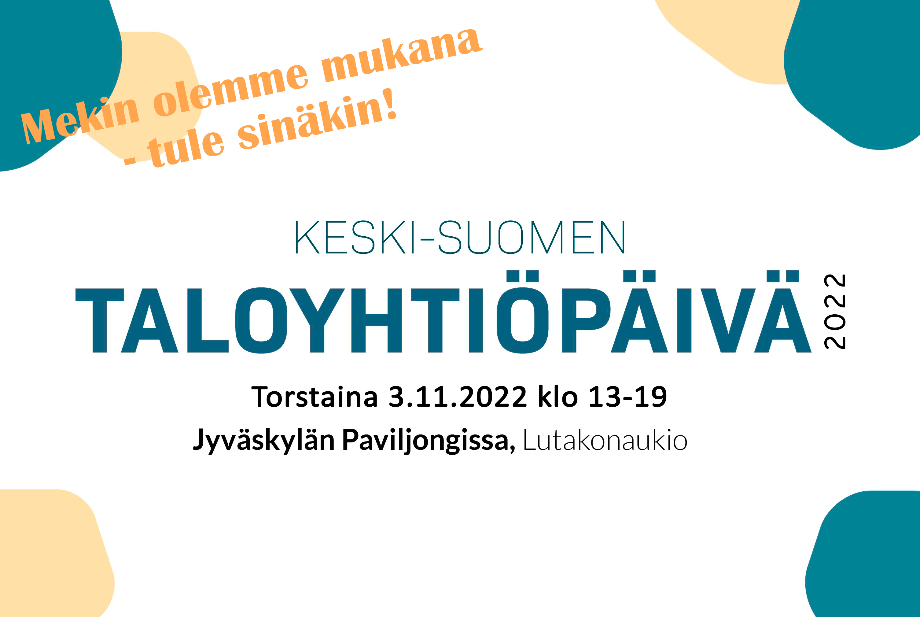 Mika Pekkasen live-maalaus Taloyhtiöpäivillä Jyväskylän Paviljongissa 3.11.2022 klo 13 – 19